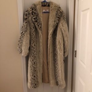Long Faux Fur Coat